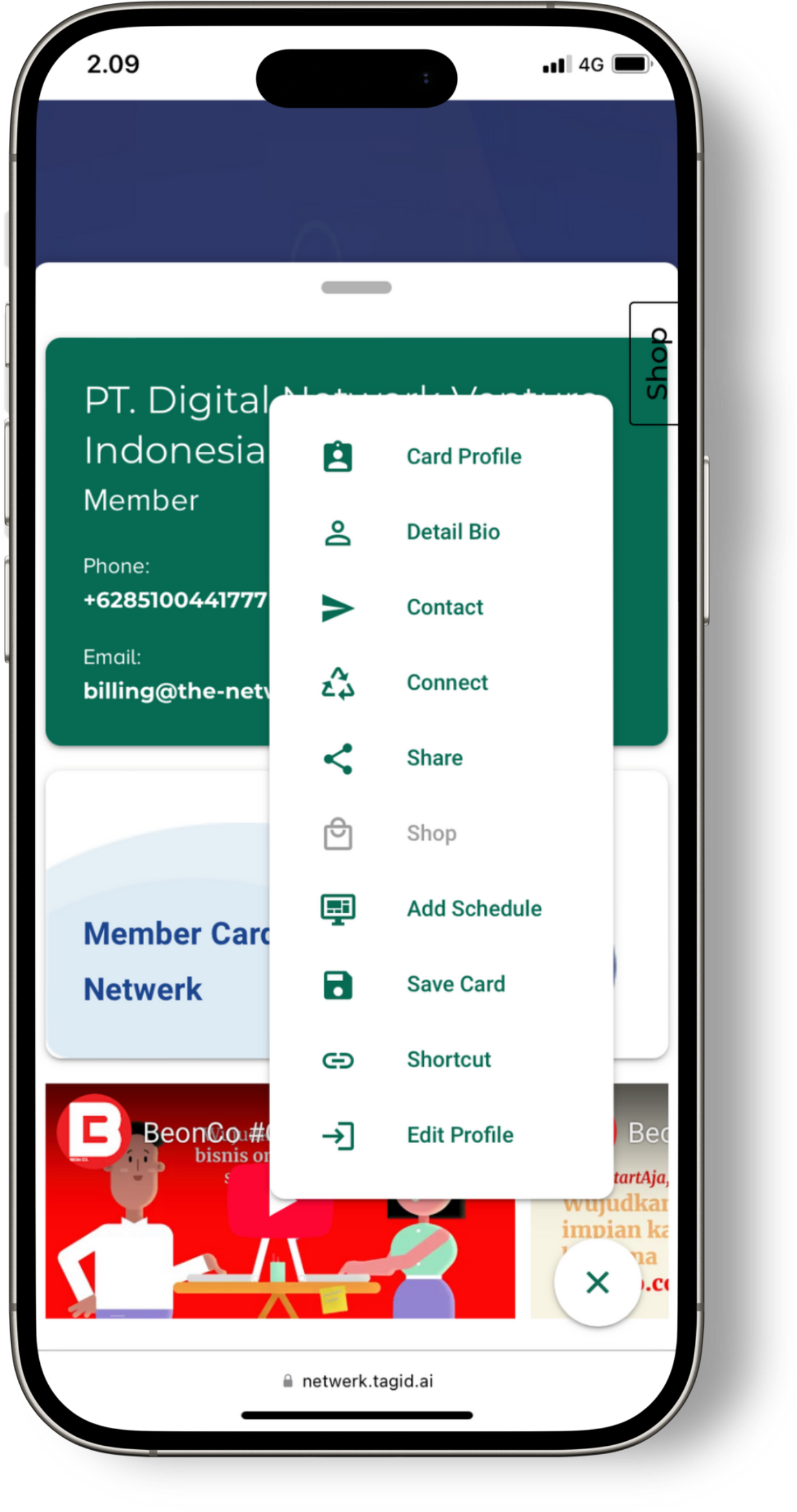 Savvy Marketing Tool Screenshot